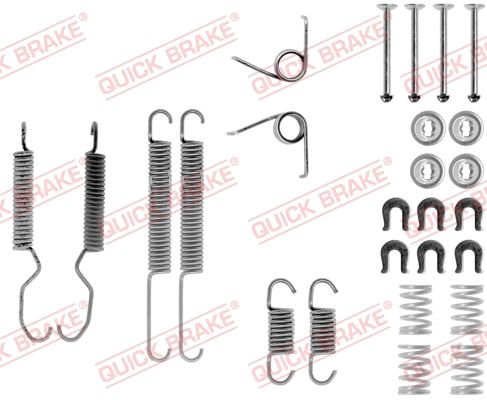 Obrázok Sada príslużenstva brzdovej čeľuste QUICK BRAKE  1050683