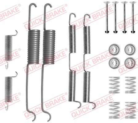 Obrázok Sada príslużenstva brzdovej čeľuste QUICK BRAKE  1050687
