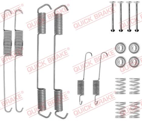 Obrázok Sada príslużenstva brzdovej čeľuste QUICK BRAKE  1050689