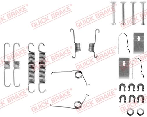 Obrázok Sada príslużenstva brzdovej čeľuste QUICK BRAKE  1050693