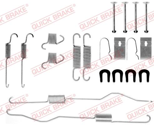 Obrázok Sada príslużenstva brzdovej čeľuste QUICK BRAKE  1050694