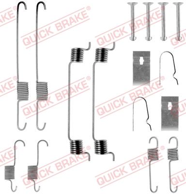 Obrázok Sada príslużenstva brzdovej čeľuste QUICK BRAKE  1050699
