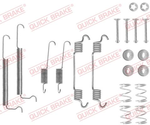 Obrázok Sada príslużenstva brzdovej čeľuste QUICK BRAKE  1050709