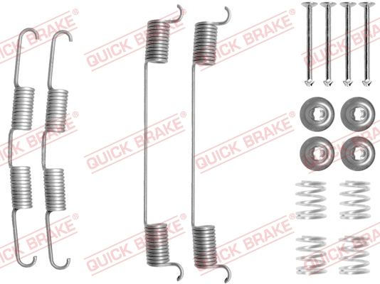 Obrázok Sada príslużenstva brzdovej čeľuste QUICK BRAKE  1050724R