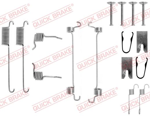Obrázok Sada príslużenstva brzdovej čeľuste QUICK BRAKE  1050751
