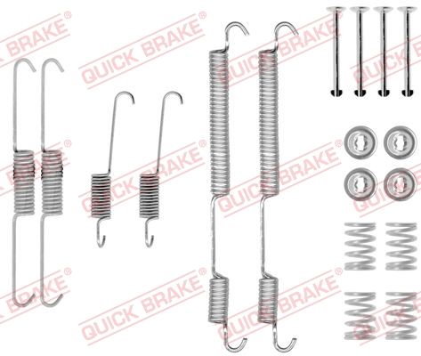 Obrázok Sada príslużenstva brzdovej čeľuste QUICK BRAKE  1050753