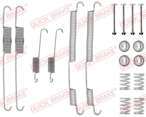 Obrázok Sada príslużenstva brzdovej čeľuste QUICK BRAKE  1050755