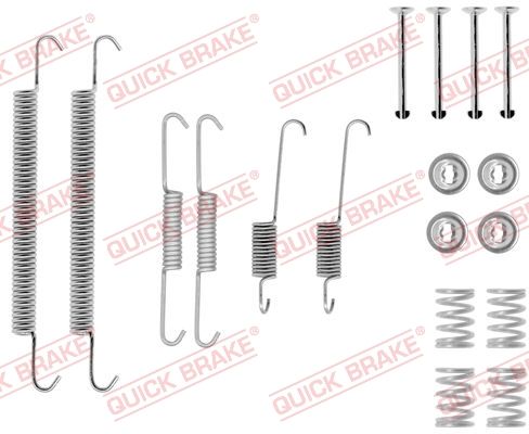 Obrázok Sada príslużenstva brzdovej čeľuste QUICK BRAKE  1050757
