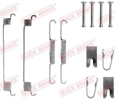 Obrázok Sada príslużenstva brzdovej čeľuste QUICK BRAKE  1050789