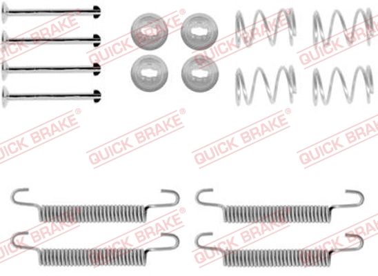 Obrázok Sada príslużenstva čeľustí parkovacej brzdy QUICK BRAKE  1050791