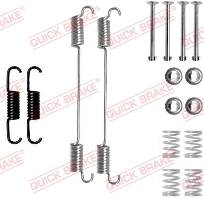 Obrázok Sada príslużenstva brzdovej čeľuste QUICK BRAKE  1050796