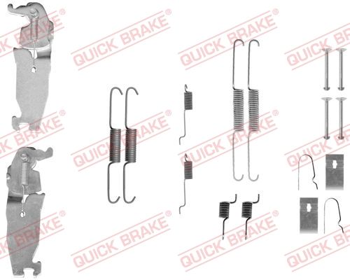Obrázok Sada príslużenstva brzdovej čeľuste QUICK BRAKE  1050811S