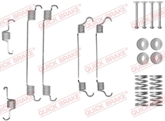 Obrázok Sada príslużenstva brzdovej čeľuste QUICK BRAKE  1050820