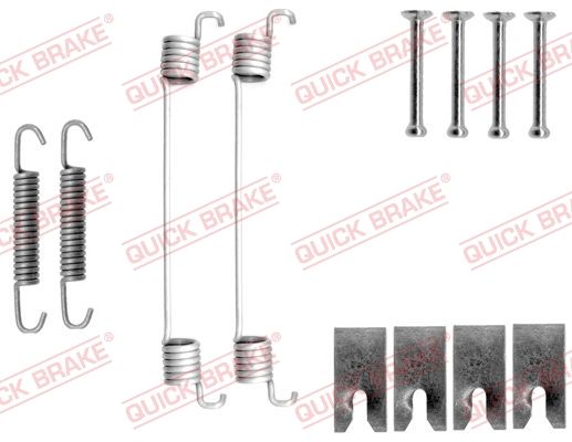 Obrázok Sada príslużenstva brzdovej čeľuste QUICK BRAKE  1050827
