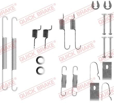 Obrázok Sada príslużenstva brzdovej čeľuste QUICK BRAKE  1050847