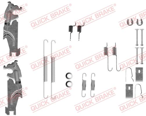 Obrázok Sada príslużenstva brzdovej čeľuste QUICK BRAKE  1050847S