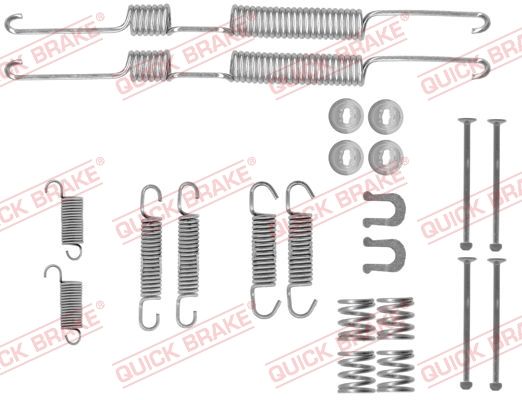 Obrázok Sada príslużenstva brzdovej čeľuste QUICK BRAKE  1050870X