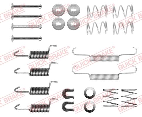 Obrázok Sada príslużenstva čeľustí parkovacej brzdy QUICK BRAKE  1050871