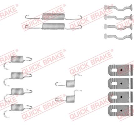 Obrázok Sada príslużenstva čeľustí parkovacej brzdy QUICK BRAKE  1050876