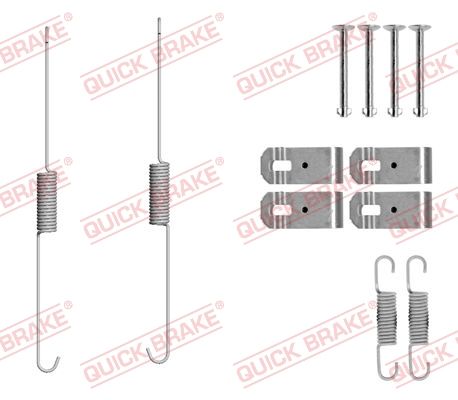 Obrázok Sada príslużenstva brzdovej čeľuste QUICK BRAKE  1050888
