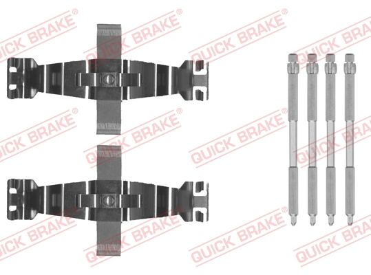Obrázok Sada príslużenstva oblożenia kotúčovej brzdy QUICK BRAKE  1090022