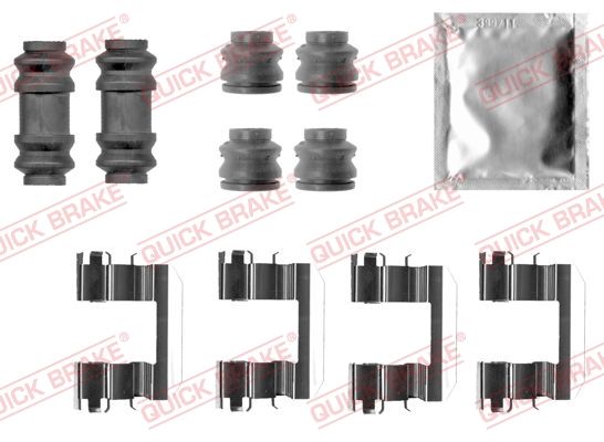Obrázok Sada príslużenstva oblożenia kotúčovej brzdy QUICK BRAKE  1090028
