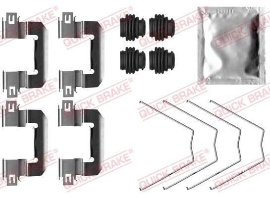 Obrázok Sada príslużenstva oblożenia kotúčovej brzdy QUICK BRAKE  1090064