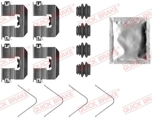 Obrázok Sada príslużenstva oblożenia kotúčovej brzdy QUICK BRAKE  1090095