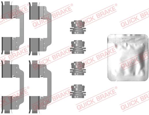 Obrázok Sada príslużenstva oblożenia kotúčovej brzdy QUICK BRAKE  1090101