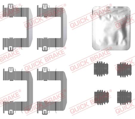 Obrázok Sada príslużenstva oblożenia kotúčovej brzdy QUICK BRAKE  1090132