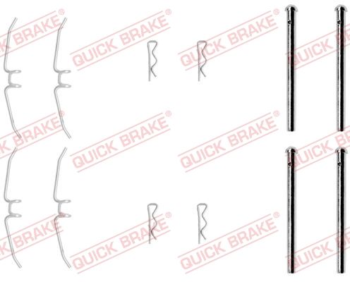 Obrázok Sada príslużenstva oblożenia kotúčovej brzdy QUICK BRAKE  1090901
