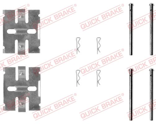 Obrázok Sada príslużenstva oblożenia kotúčovej brzdy QUICK BRAKE  1090932