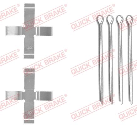 Obrázok Sada príslużenstva oblożenia kotúčovej brzdy QUICK BRAKE  1090949