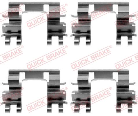 Obrázok Sada príslużenstva oblożenia kotúčovej brzdy QUICK BRAKE  1091087