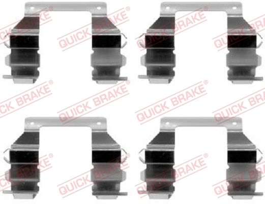 Obrázok Sada príslużenstva oblożenia kotúčovej brzdy QUICK BRAKE  1091103