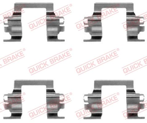 Obrázok Sada príslużenstva oblożenia kotúčovej brzdy QUICK BRAKE  1091117