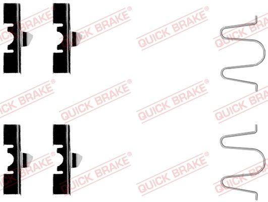 Obrázok Sada príslużenstva oblożenia kotúčovej brzdy QUICK BRAKE  1091170