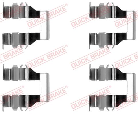 Obrázok Sada príslużenstva oblożenia kotúčovej brzdy QUICK BRAKE  1091199