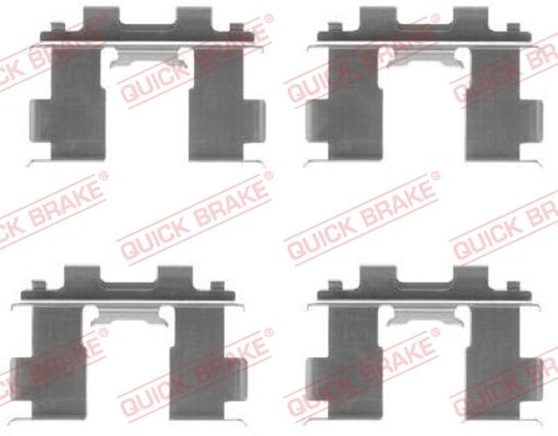 Obrázok Sada príslużenstva oblożenia kotúčovej brzdy QUICK BRAKE  1091205