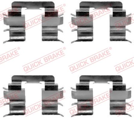 Obrázok Sada príslużenstva oblożenia kotúčovej brzdy QUICK BRAKE  1091272