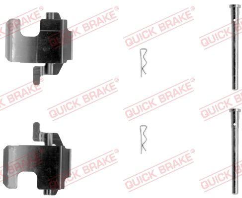 Obrázok Sada príslużenstva oblożenia kotúčovej brzdy QUICK BRAKE  1091273