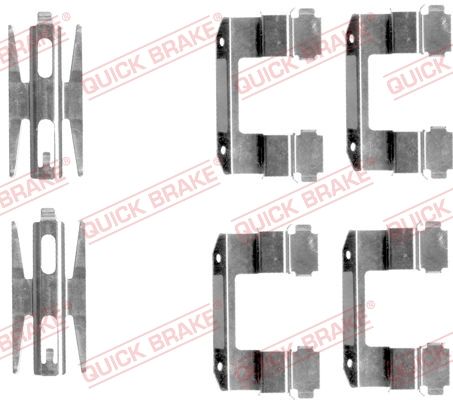 Obrázok Sada príslużenstva oblożenia kotúčovej brzdy QUICK BRAKE  1091618