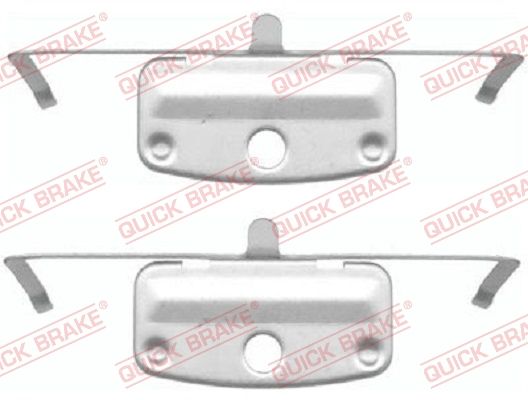 Obrázok Sada príslużenstva oblożenia kotúčovej brzdy QUICK BRAKE  1091644