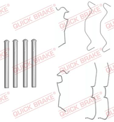 Obrázok Sada príslużenstva oblożenia kotúčovej brzdy QUICK BRAKE  1091650