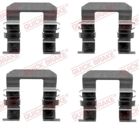 Obrázok Sada príslużenstva oblożenia kotúčovej brzdy QUICK BRAKE  1091704