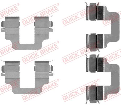 Obrázok Sada príslużenstva oblożenia kotúčovej brzdy QUICK BRAKE  1091712