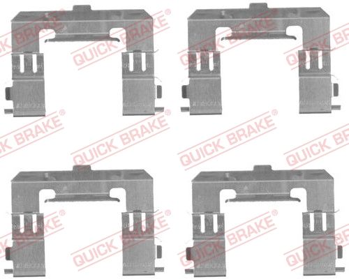 Obrázok Sada príslużenstva oblożenia kotúčovej brzdy QUICK BRAKE  1091715