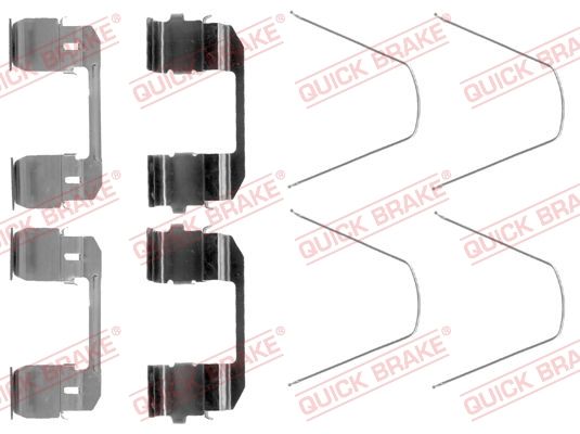 Obrázok Sada príslużenstva oblożenia kotúčovej brzdy QUICK BRAKE  1091743