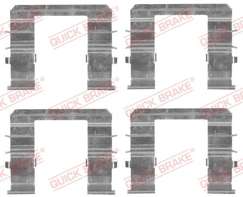 Obrázok Sada príslużenstva oblożenia kotúčovej brzdy QUICK BRAKE  1091744