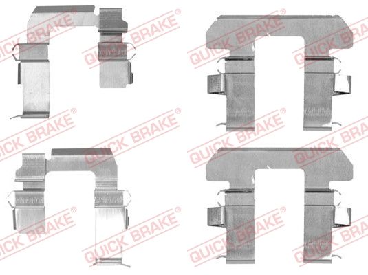 Obrázok Sada príslużenstva oblożenia kotúčovej brzdy QUICK BRAKE  1091763